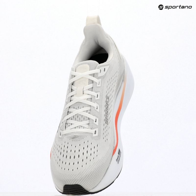 Vyriški bėgimo batai Brooks Ghost Max 4 white/red/black 9