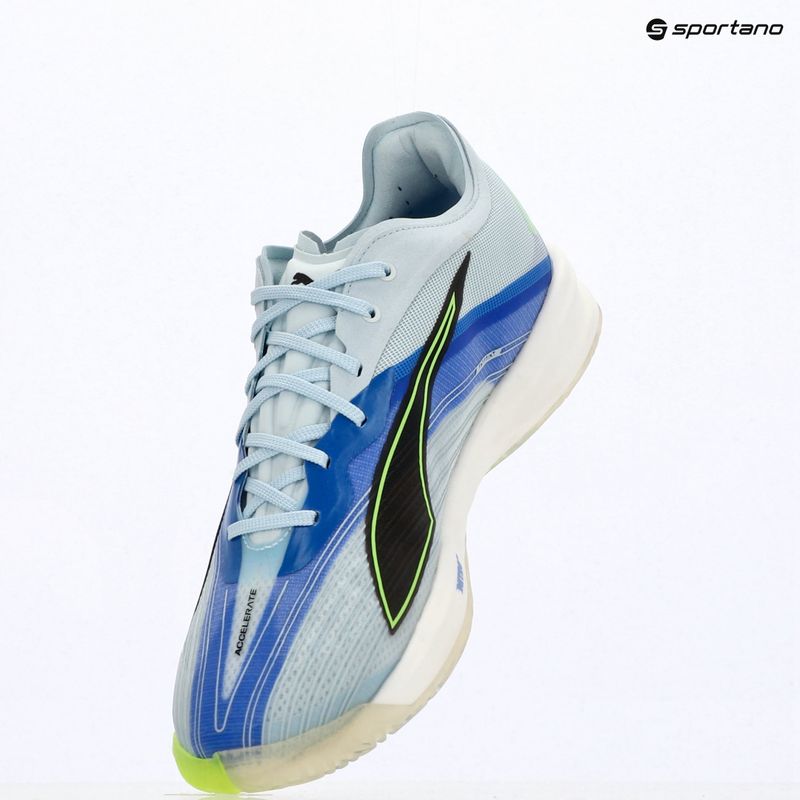 Rankinio bateliai PUMA Accelerate Nitro SQD 5 aqua glow/puma black/green glare/royal sapphire 9