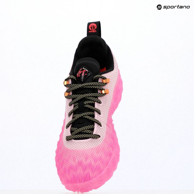 Vyriški krepšinio bateliai Nike S.T. Charge pink foam/pink spell/soft yellow 9