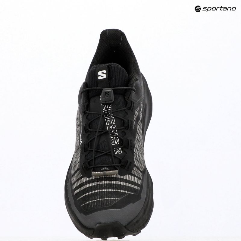 Vyriški bėgimo batai Salomon Genesis 2 black/black 9