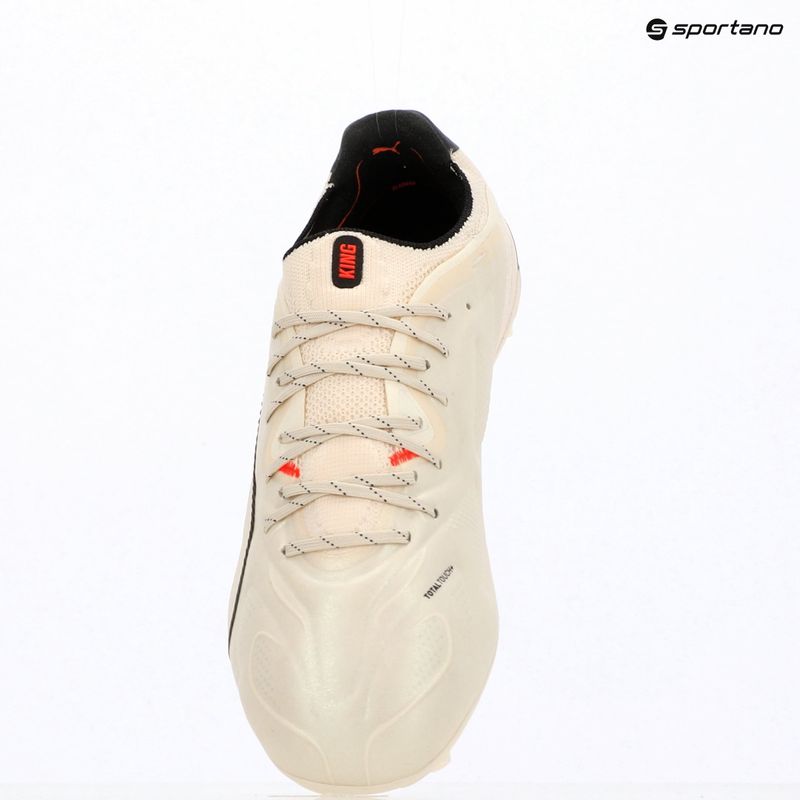 Futbolo bateliai PUMA King 20 Ultimate FG/AG sugared almond/puma black/ultra red 10