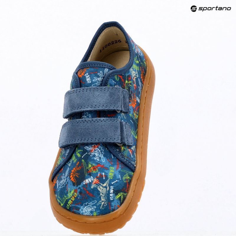 Vaikiški barefoot batai Froddo Barefoot Canvas denim+ 9