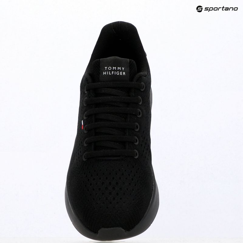 Vyriški batai Tommy Hilfiger Lightweight Runner Knit black 9