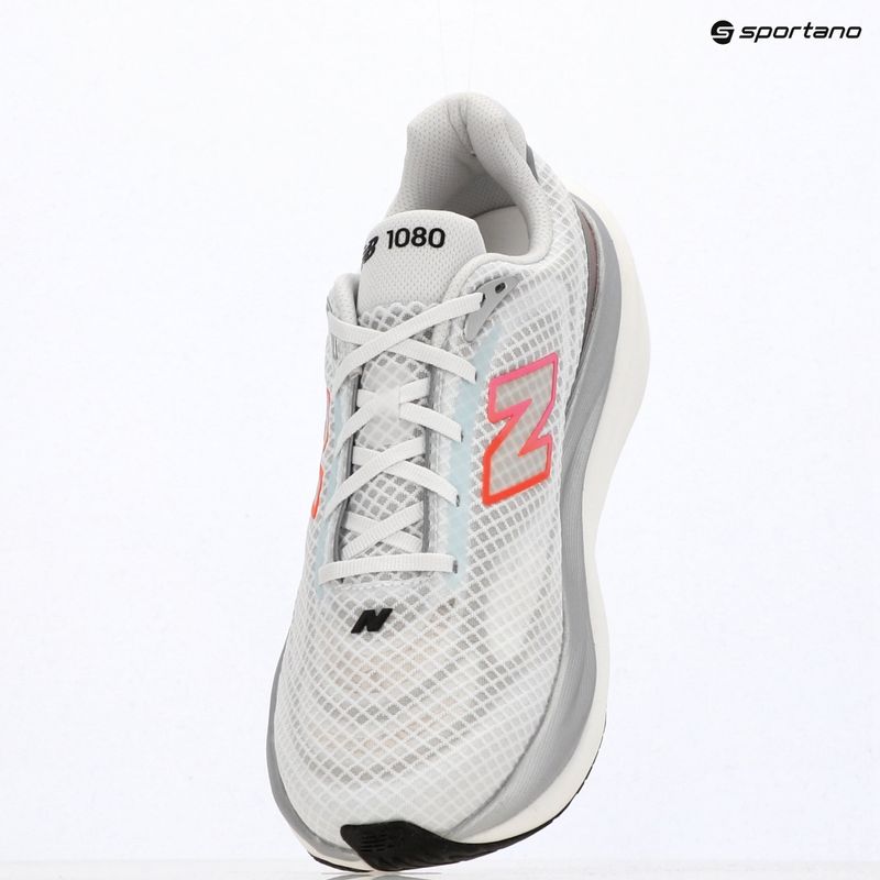 Vyriški bėgimo batai New Balance 1080'S V15 103 white/pink heat/tangerine heat 15