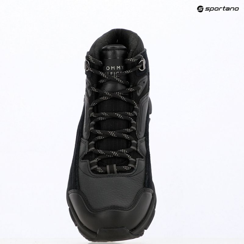 Vyriški batai Tommy Hilfiger Mix Chuk Waterproof triple black 9