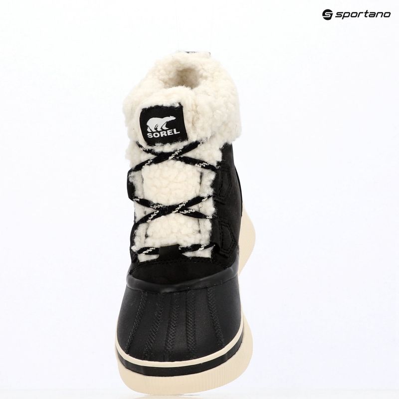Moteriški sniego batai Sorel Out N About IV Chillz Wp black/sea salt 9