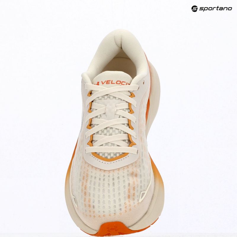 Moteriški bėgimo batai Under Armour Velociti Pace stone/dusty coral/metallic buff 9