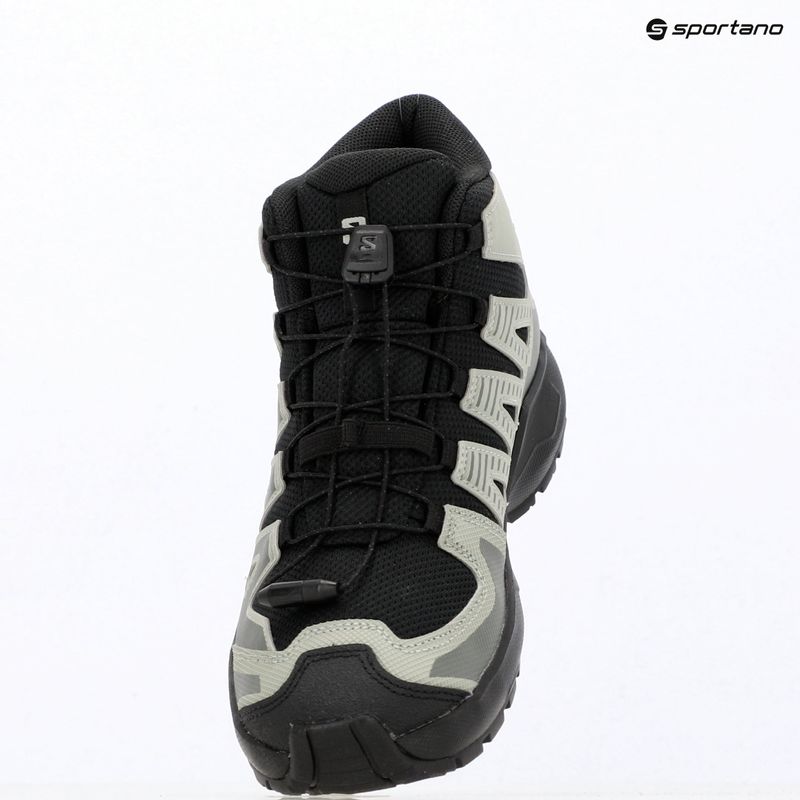 Vaikiški turistiniai batai Salomon XA PRO MID Waterproof black/sedona sage 6