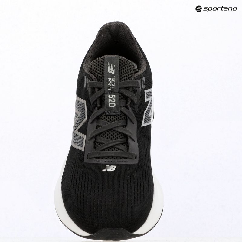 Moteriški bėgimo batai New Balance Fresh Foam 520's V9 black cement/dark silver metallic/pink salt 7