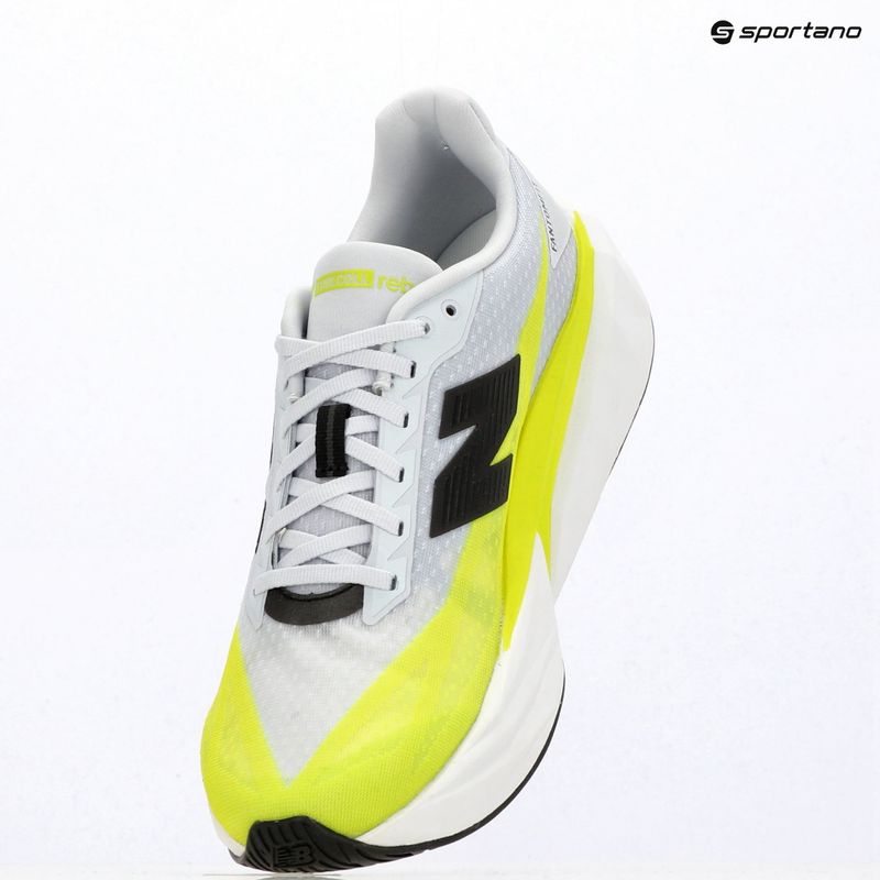 Vyriški bėgimo batai New Balance FuelCell Rebel V5 fresh air/alkaline green 7