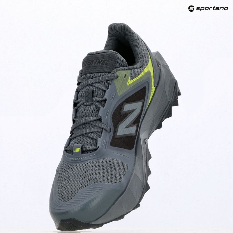 Vyriški bėgimo batai New Balance Tektrel Utility V1 titanium/alkaline green 7