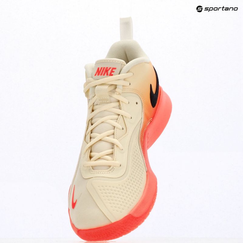Tinklinio bateliai Nike React Hyperset 2 SE coconout milk/cave purple/hot lava 9