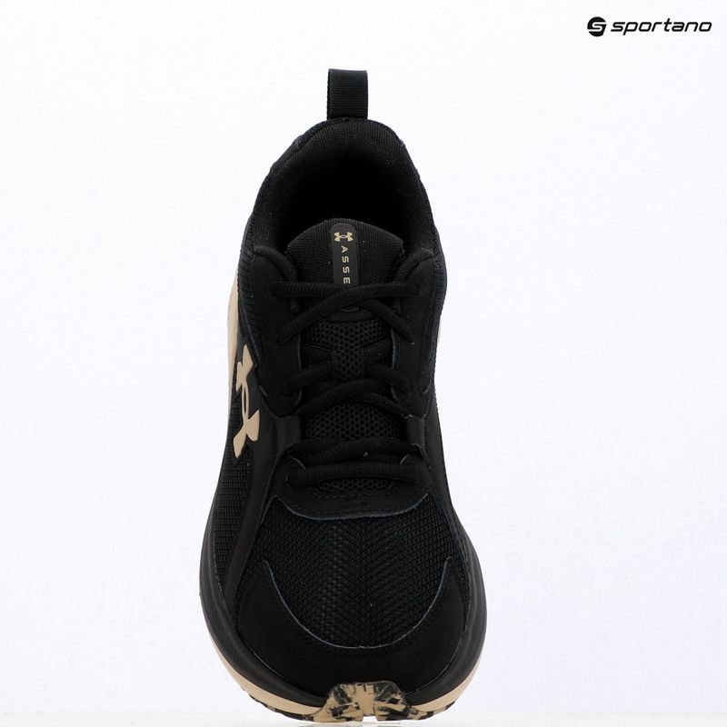 Vyriški bėgimo batai Under Armour Assert 11 black/city khaki/city khaki 9