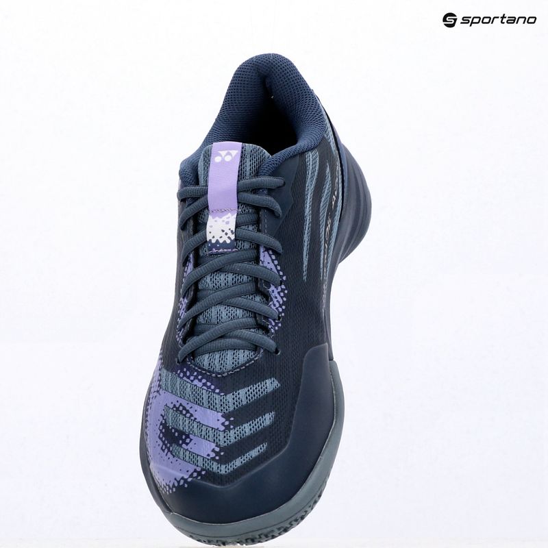 Moteriški badmintono bateliai YONEX Cascade Accel 2 Wide purple 9