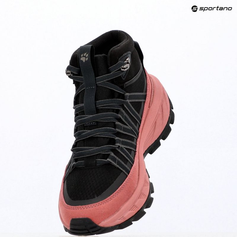 Moteriški turistiniai batai Jack Wolfskin Wild Hike Texapore Mid mineral red 15