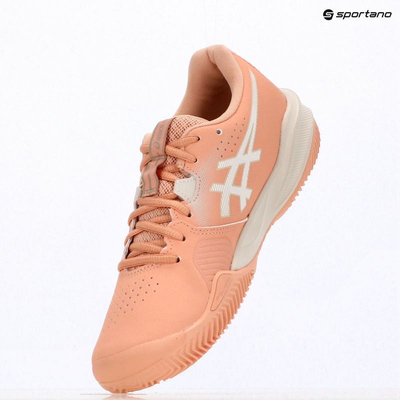 Moteriški teniso bateliai ASICS Gel-Challenger 15 Clay W cantaloupe/white 9