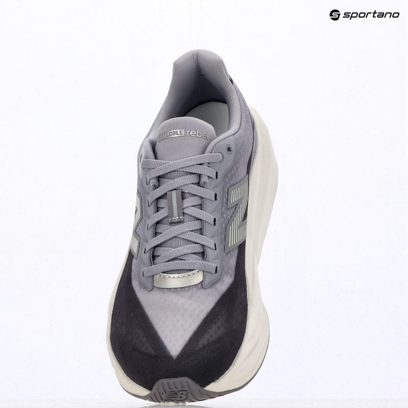 Vyriški bėgimo batai New Balance FuelCell Rebel V5 digital mist/smoked violet 15