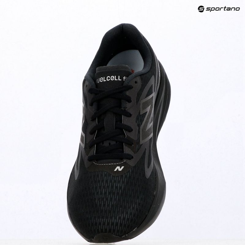 Vyriški bėgimo batai New Balance FuelCell Flite-R V1 black/black cement/bright mint 17