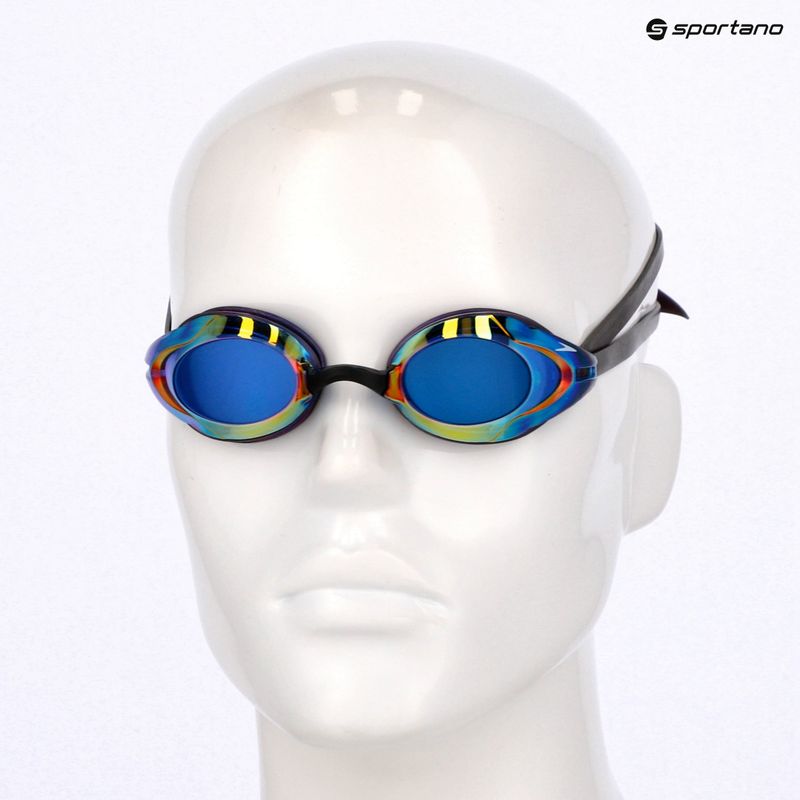 Akiniai plaukiojimui Speedo Vanquisher 3.0 Mirror Ltd obsidian/cobalt/trance mirror 6