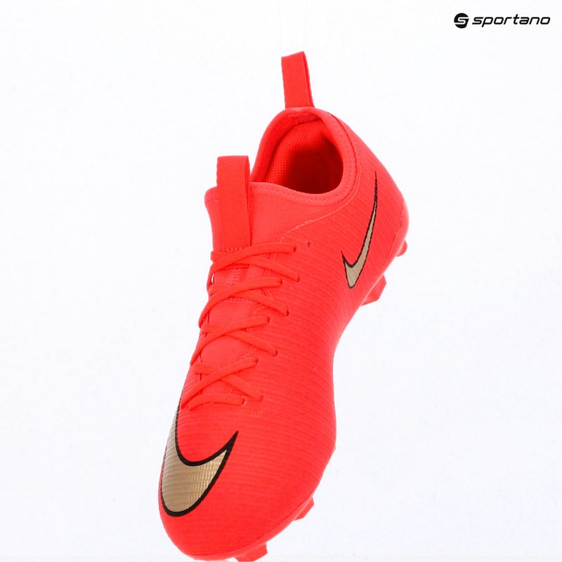 Vaikiški futbolo bateliai Nike Jr. Mercurial Vapor 17 Academy bright crimson/blur 8