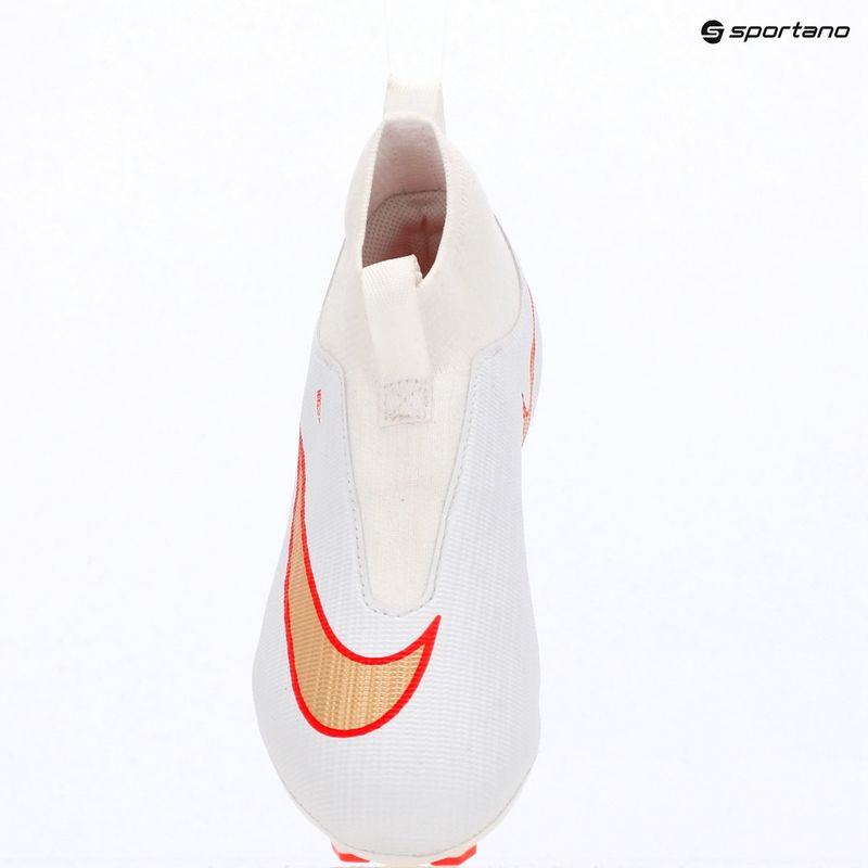 Vaikiški futbolo bateliai Nike Jr. Mercurial Superfly 11 Academy white/bright crimson/blur 9