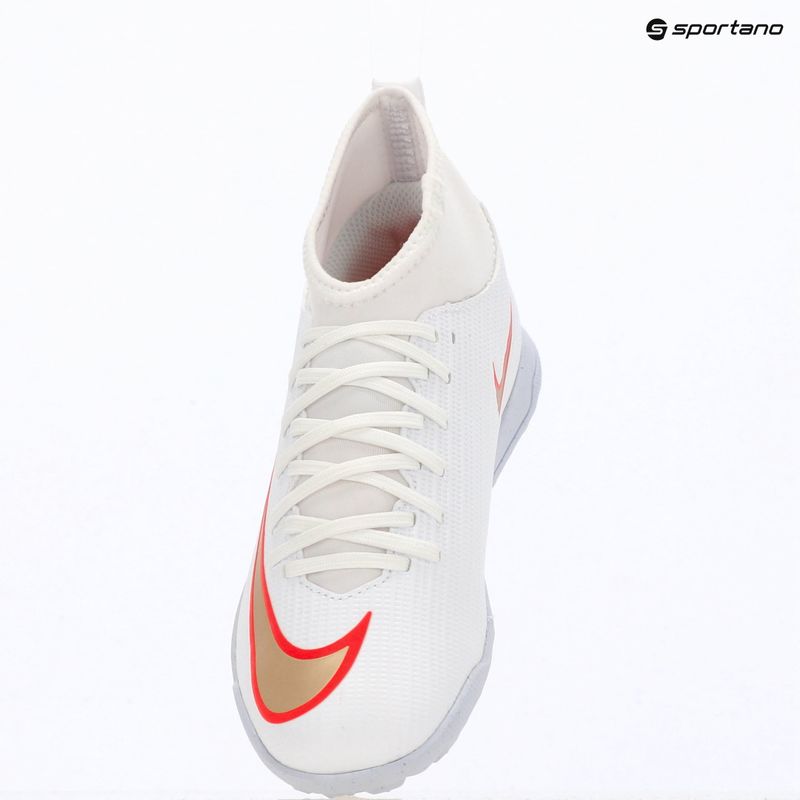 Vaikiški futbolo bateliai Nike Jr. Mercurial Superfly 11 Club white/bright crimson/blur 8