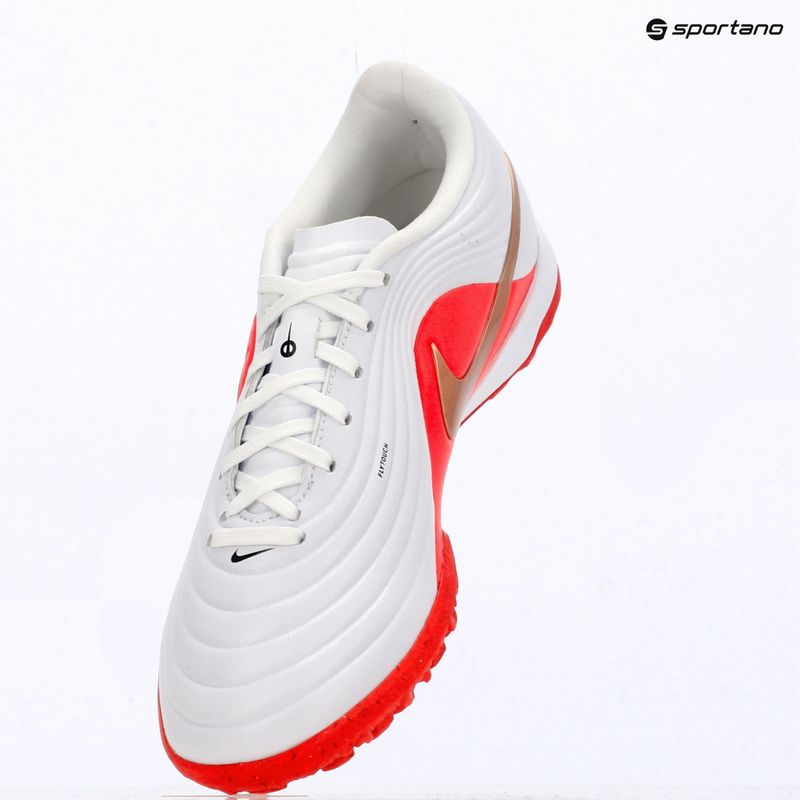 Vyriški futbolo bateliai Nike Tiempo Maestro Academy white/bright crimson/blur 8