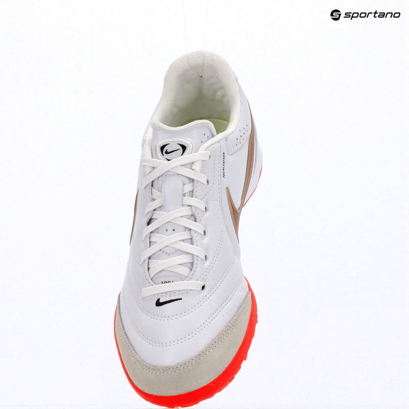 Vyriški futbolo bateliai Nike Tiempo Ligera Pro White/Bright Crimson/Blur 8