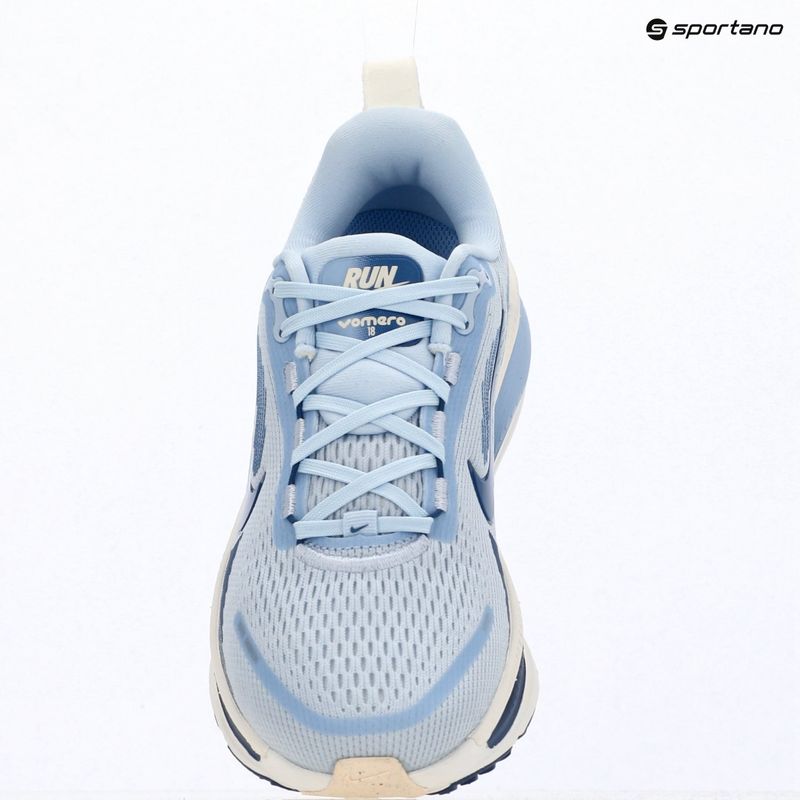Moteriški bėgimo batai Nike Vomero 18 hydrogen blue/aluminum/mystic navy 18