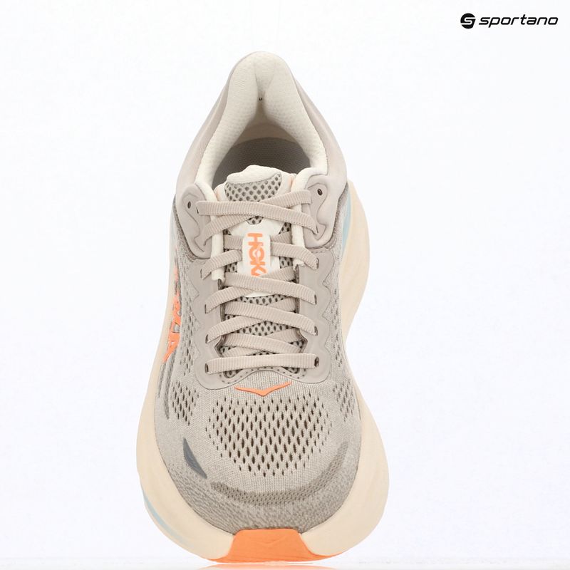 Moteriški bėgimo batai HOKA Bondi 9 Wide river rock grey/mineral ore 16