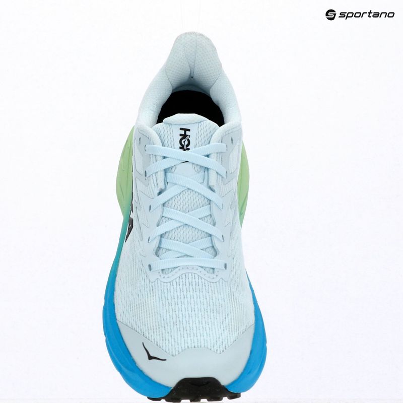 Moteriški bėgimo batai HOKA Challenger 8 glimmering blue/tart apple 16
