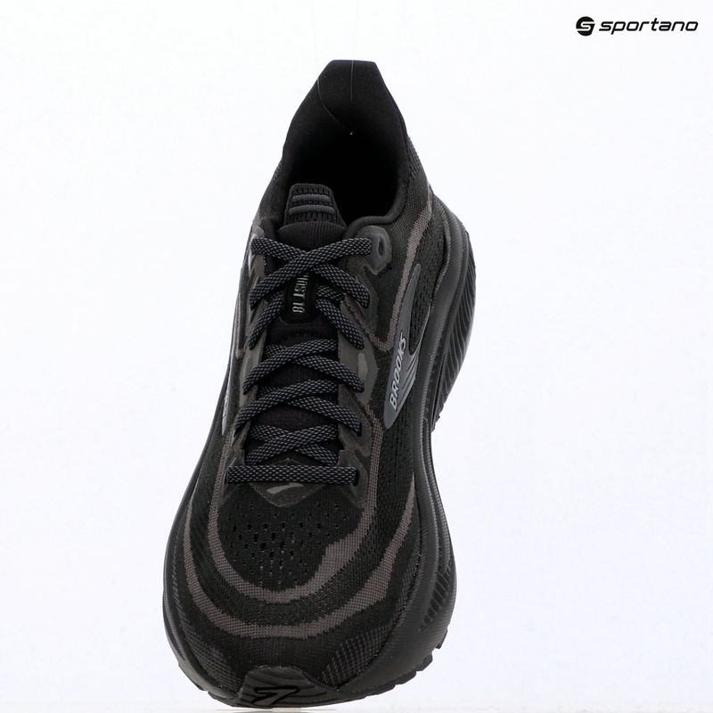Moteriški bėgimo batai Brooks Ghost 18 black/black/ebony 11