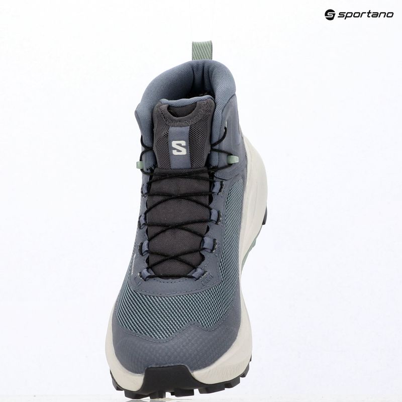 Moteriški turistiniai batai Salomon Genesis Mid GTX grisaille/green milieu 15