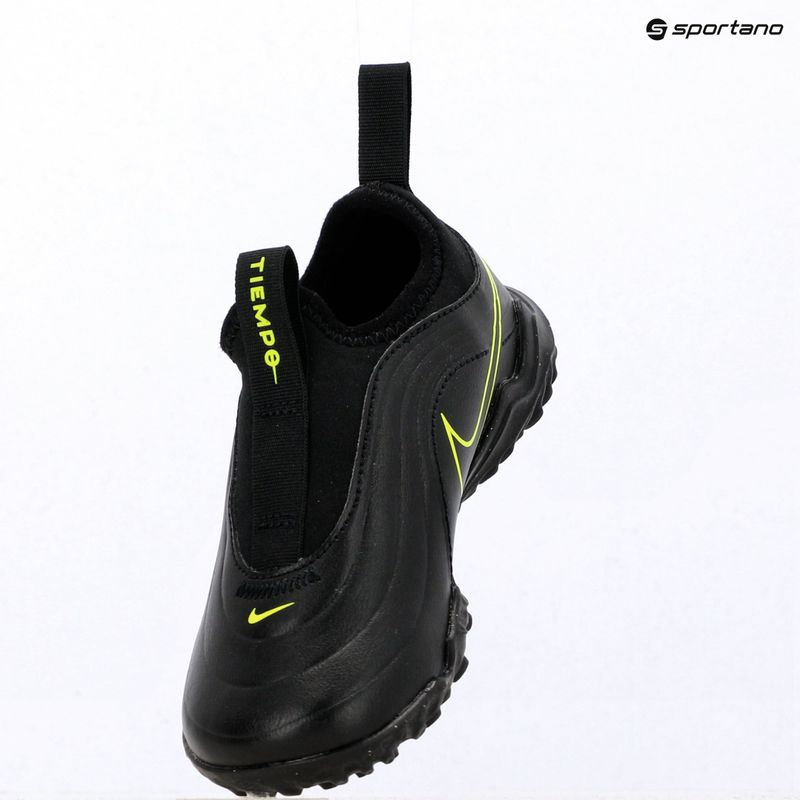Vaikiški futbolo bateliai Nike Tiempo Maestro Flex Jr TF PS black/volt/black 15