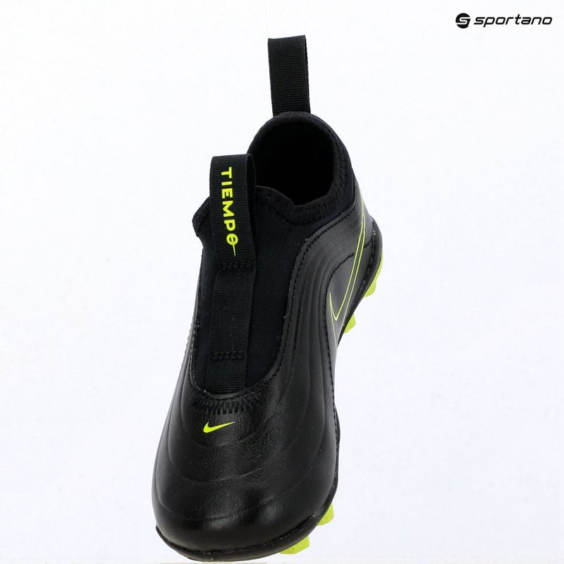 Vaikiški futbolo bateliai Nike Tiempo Maestro Flex Jr FG/MG PS black/volt/black 16
