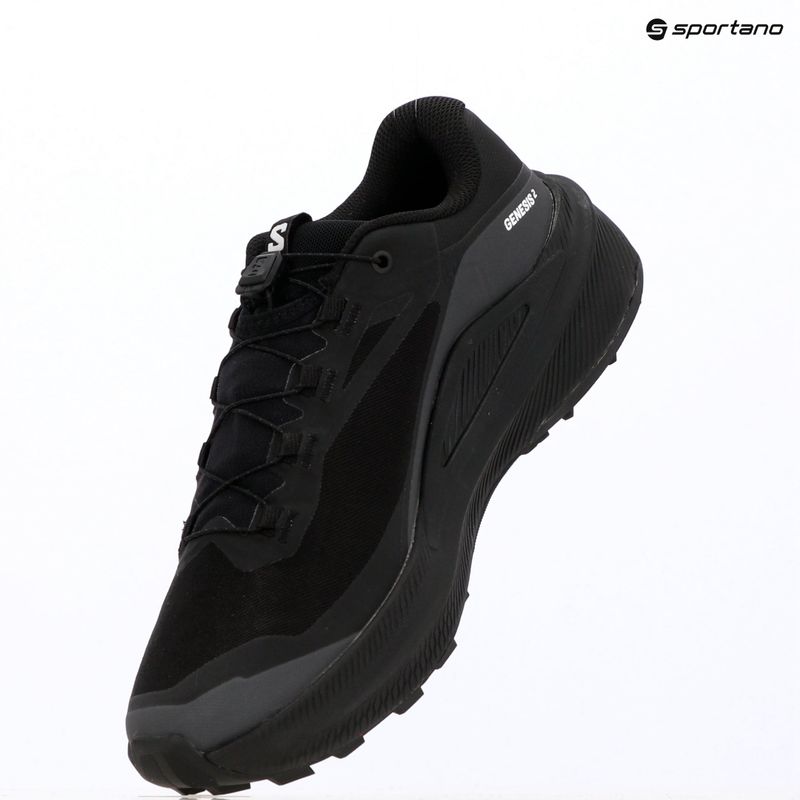 Vyriški bėgimo batai Salomon Genesis 2 GTX black/black 7