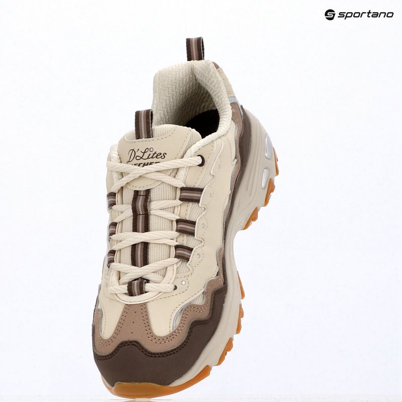 Moteriški batai SKECHERS D'Lites Vintage Wave beige 16