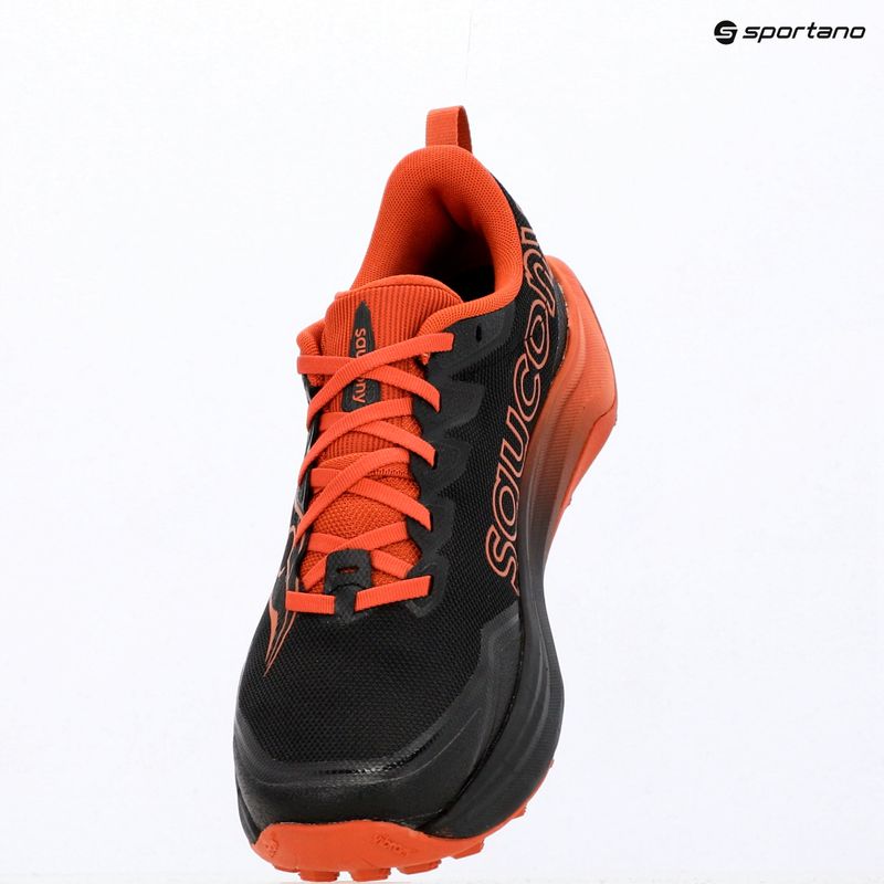 Vyriški bėgimo batai Saucony Peregrine 16 black/rust 10