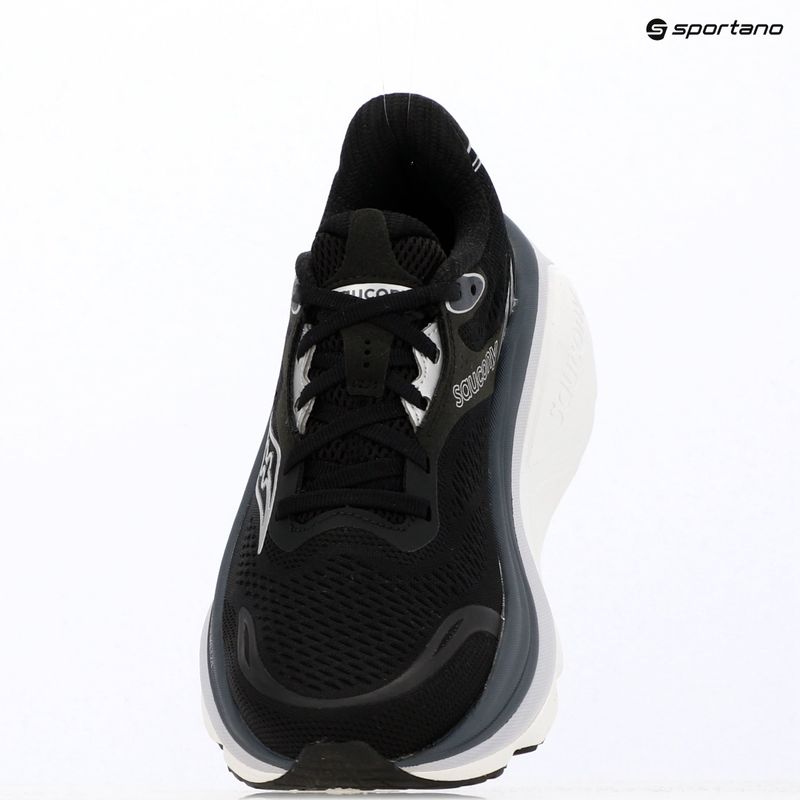 Moteriški bėgimo batai Saucony Hurricane 26 black/silver 15