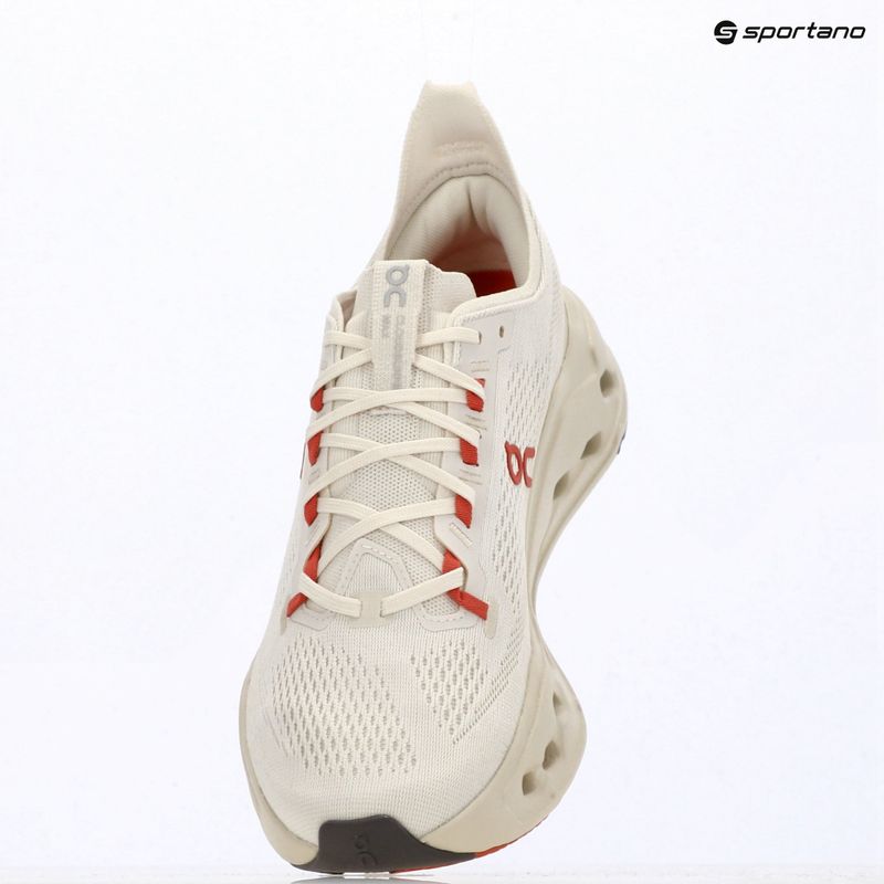 Vyriški bėgimo batai On Cloudsurfer Max ivory/dustrose 8