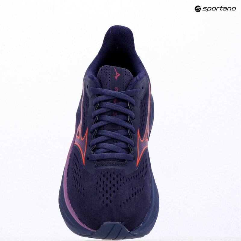Moteriški bėgimo batai Mizuno Wave Inspire 22 rhodonite/tomato puree/dahlia 15
