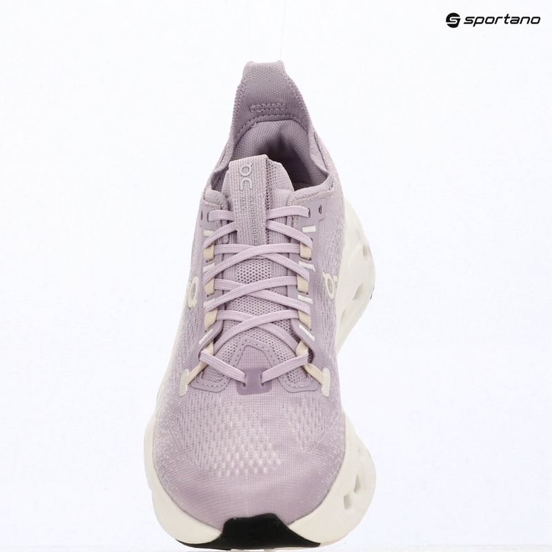 Moteriški bėgimo batai On Cloudsurfer Max foxglove/ivory 7
