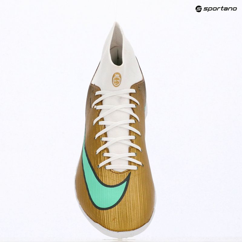 Vyriški futbolo bateliai Nike Mercurial Superfly 11 Academy "Kylian Mbappé" metallic gold/green glow 16