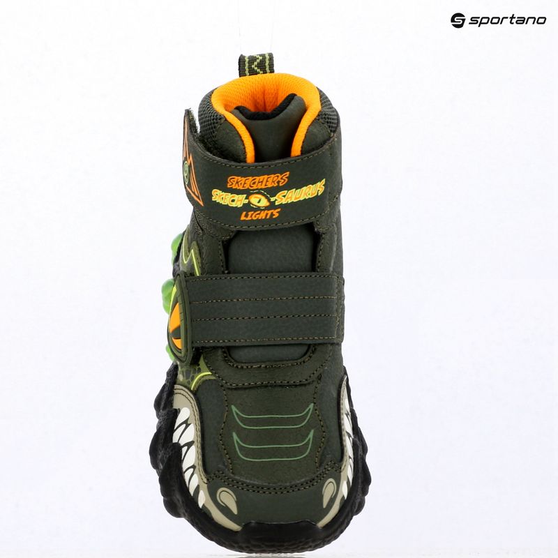 Vaikiški sniego batai SKECHERS Skech-O-Saurus Lights 2.0 green 16