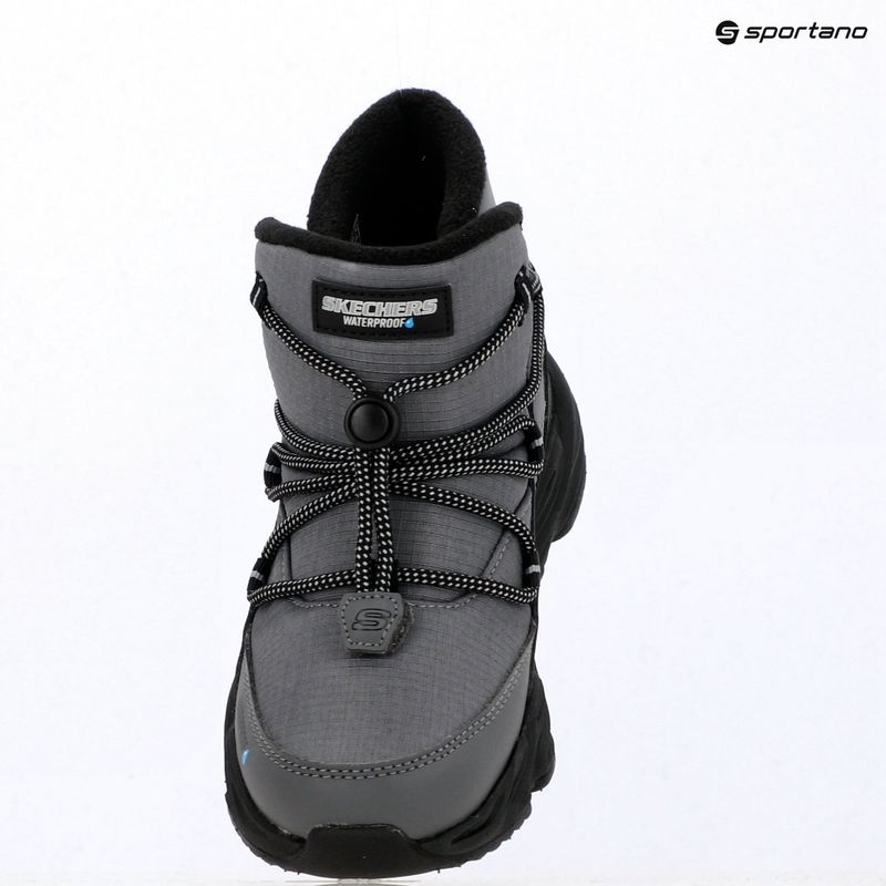 Vaikiški žieminiai batai SKECHERS Turbo Tread Storm Glider gray 8