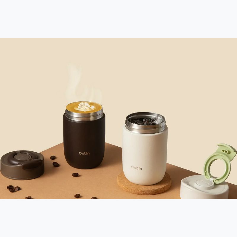 Termosas OutIn Travel Tumbler 350 ml sand white 3