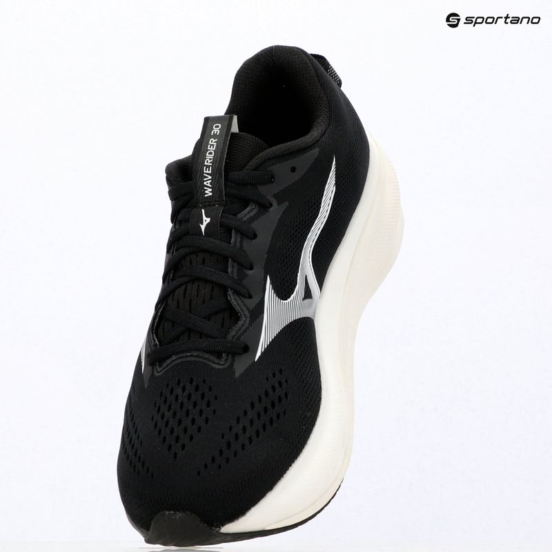 Vyriški bėgimo batai Mizuno Wave Rider 30 2E black/white 15