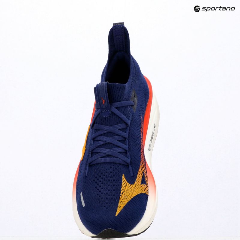 Vyriški bėgimo batai Mizuno Neo Vista 3 beacon blue/artisan's gold/tomato puree 14