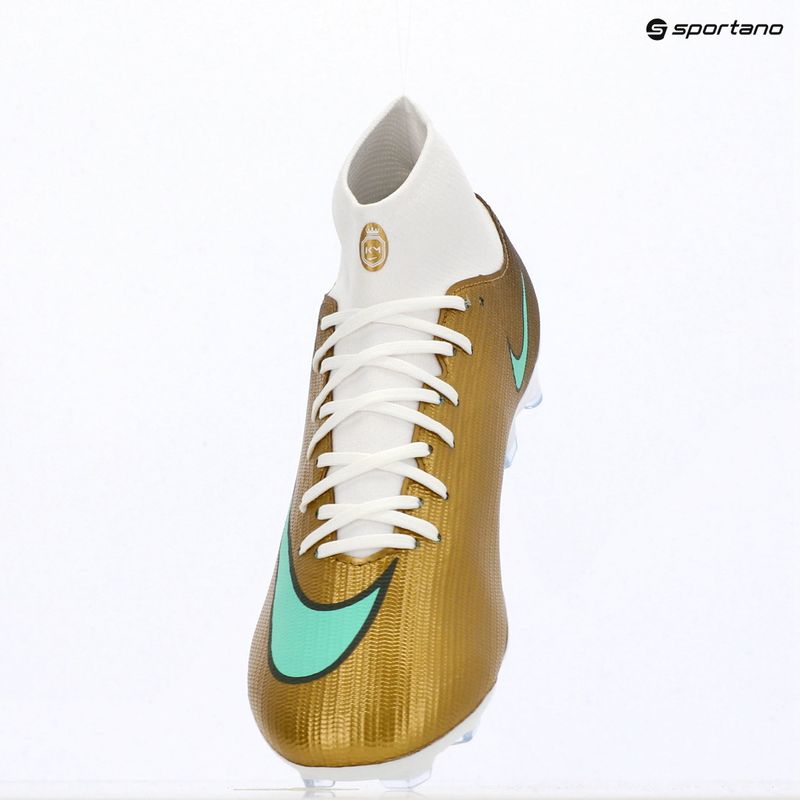 Vyriški futbolo bateliai Nike Mercurial Superfly 11 Academy "Kylian Mbappé" metallic gold/green glow 17
