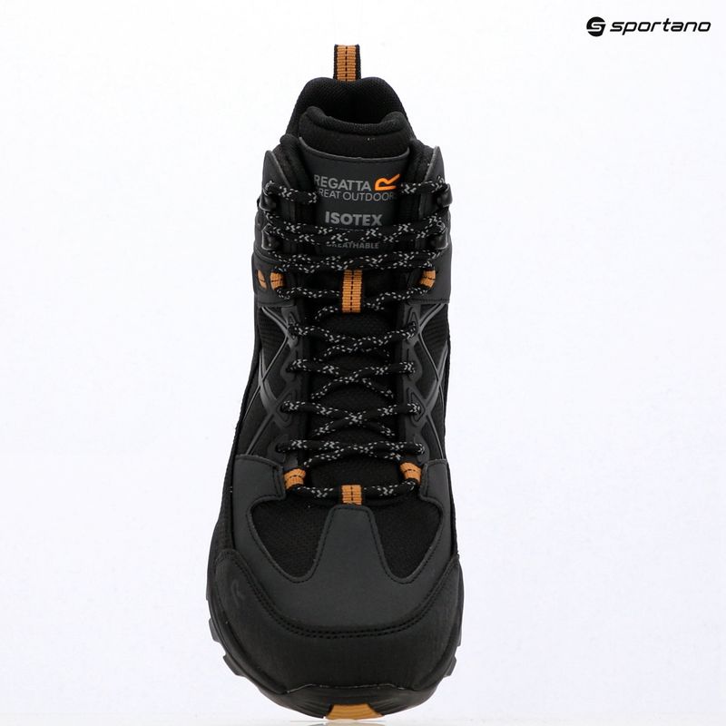 Vyriški žygio batai REGATTA Samaris III black/ash/wood 18